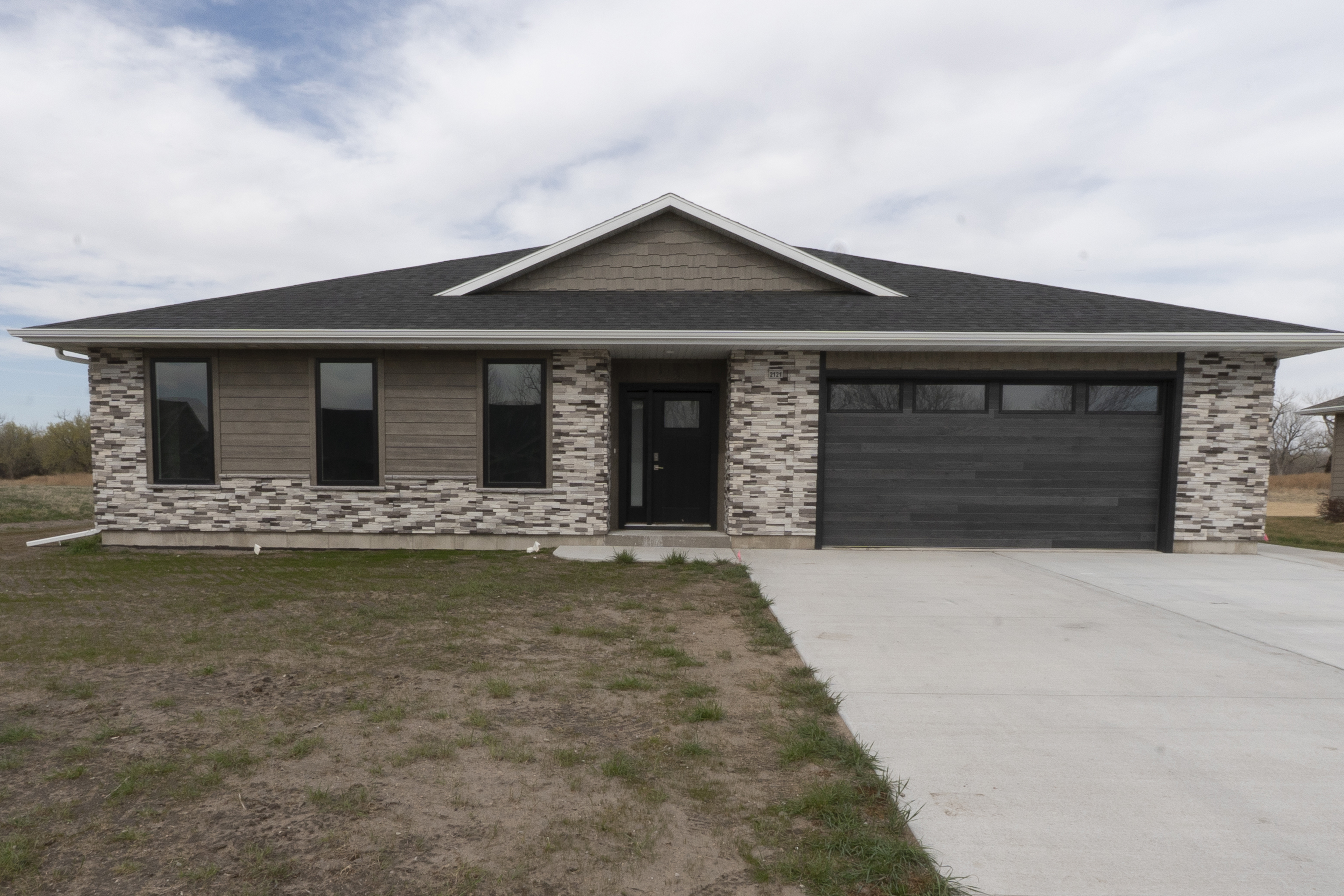 Photo of the project house at 2121 Iron Eagle Court.