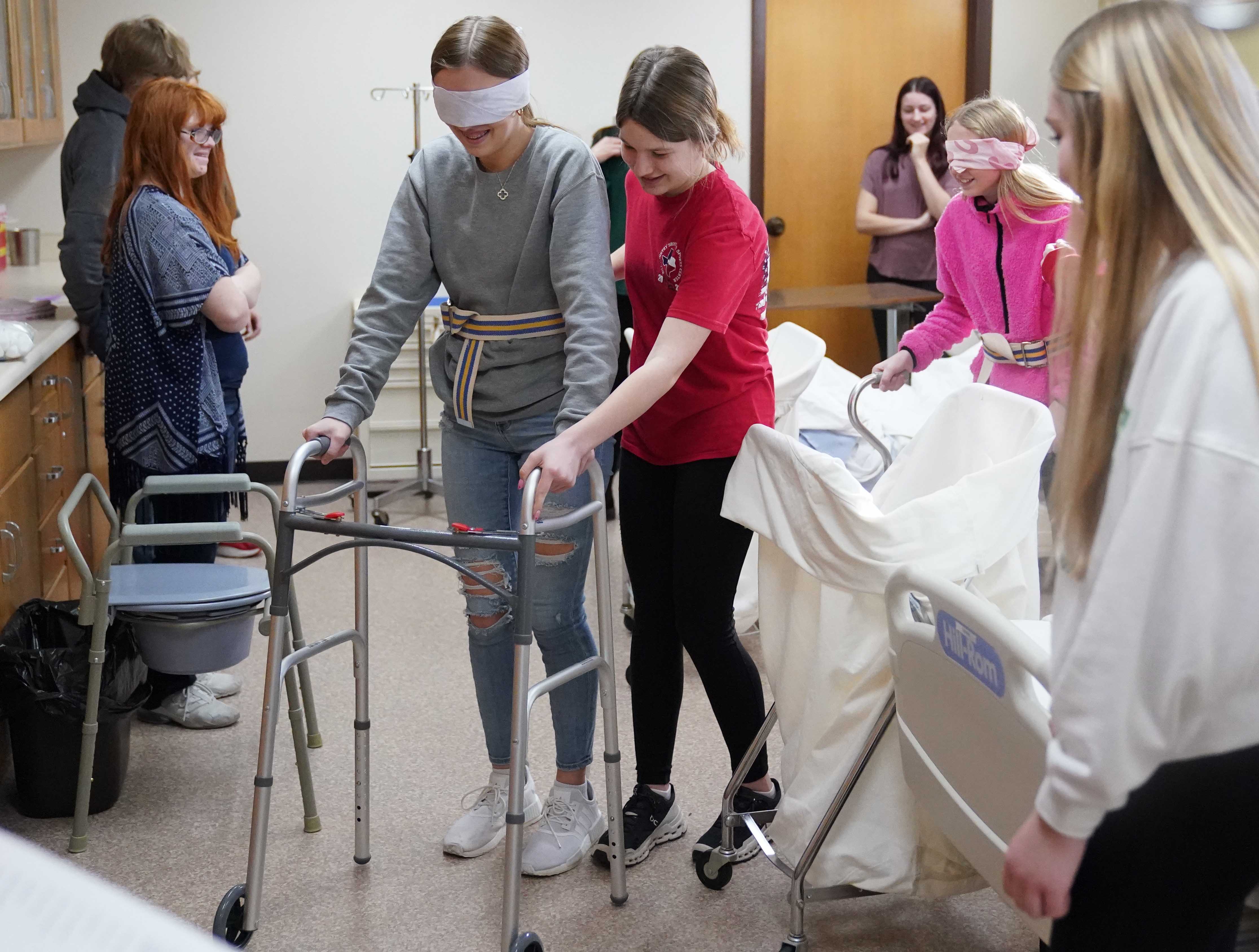 MHS students on campus for Bison Days